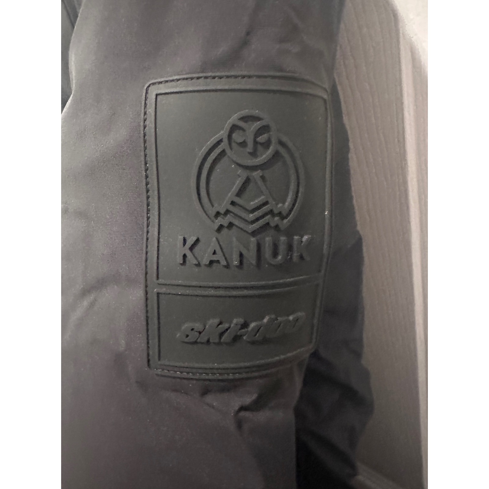 New Kanuk Ski-Doo Acer Mens L Collab Black Winter Snow Parka Jacket — image 8 of 8